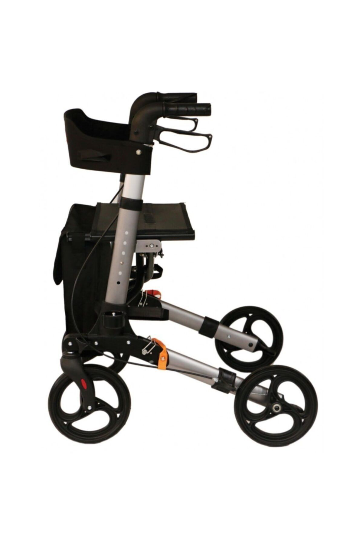 Poylin Lüks Rollatör Titanyum Frenli Hasta Yürüteci