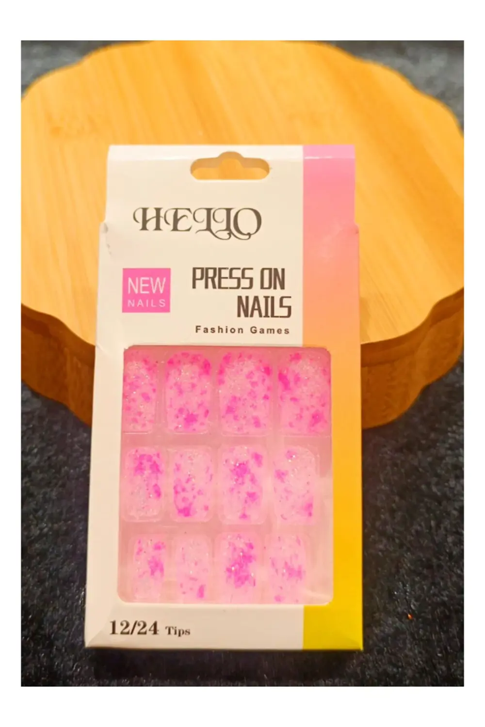 Lüks Simli Figürlü Takma Tırnak