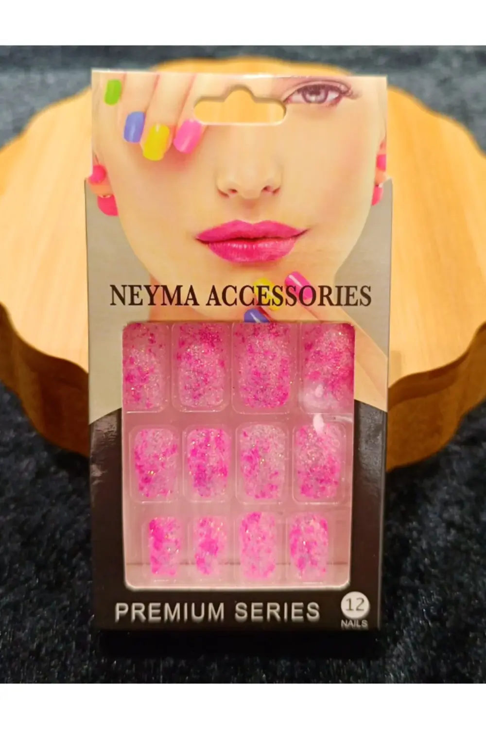 Lüks Simli Figürlü Takma Tırnak