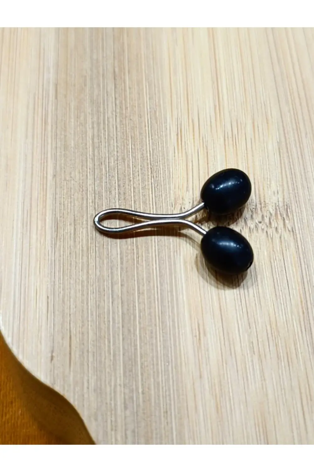 Lüks Siyah Eşarp İğnesi