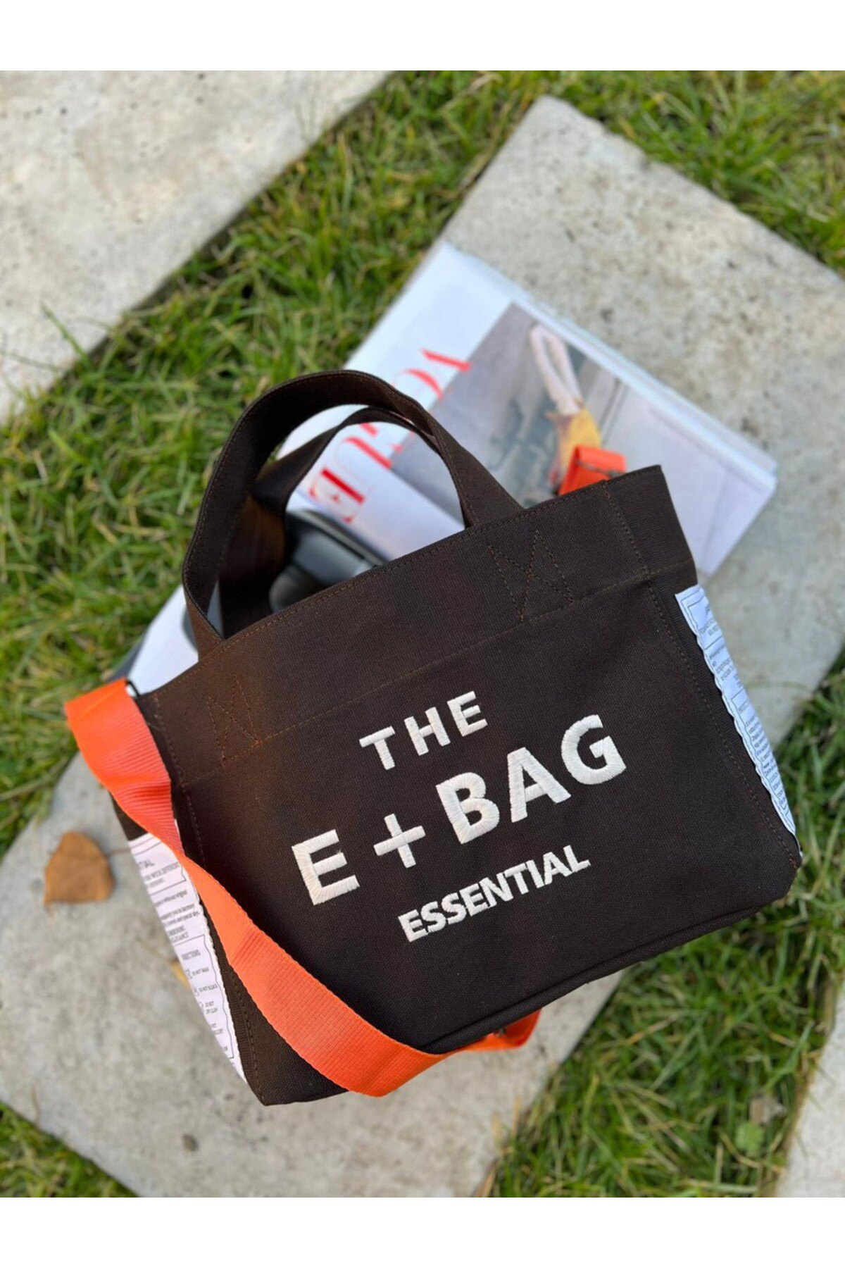 Monalisa Home Lüks Tasarım Kanvas Kumaş Çanta