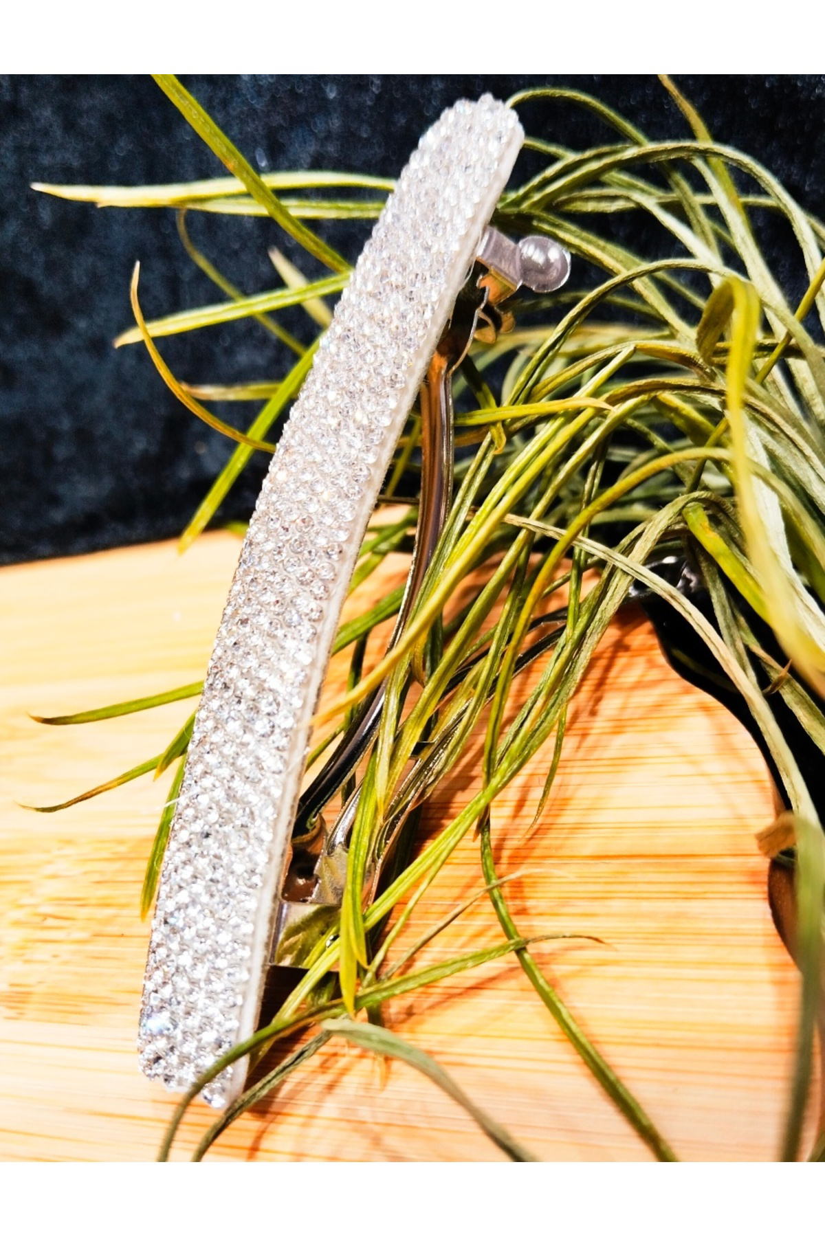 Lüks Taşlı Sıkıştırmalı Maşalı Toka