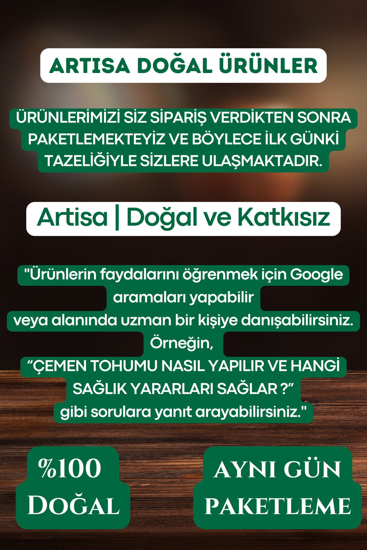 Anadoludan Yöresel Pazar Lüks Tomurcuk Yeşilçay 1Kg