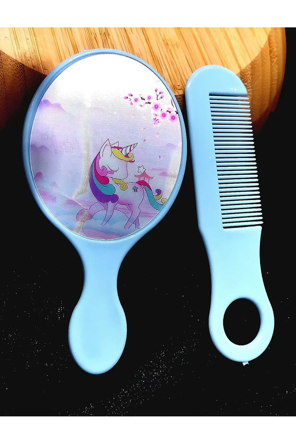 Lüks Üç Boyutlu Taraklı Çocuk Ayna