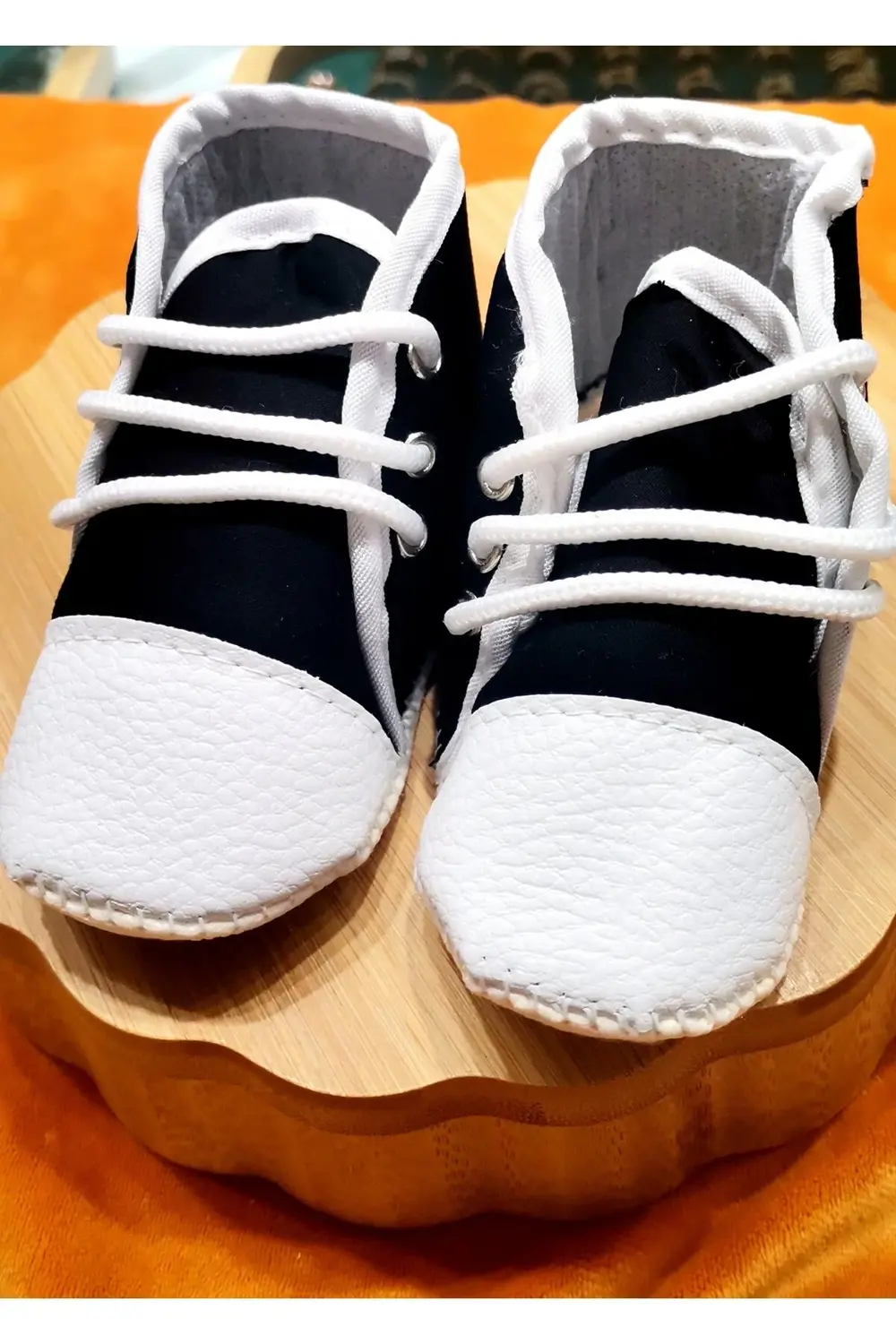 Lüks Yumuşak Tabanlı Figürlü Bebek Ayakkabısı