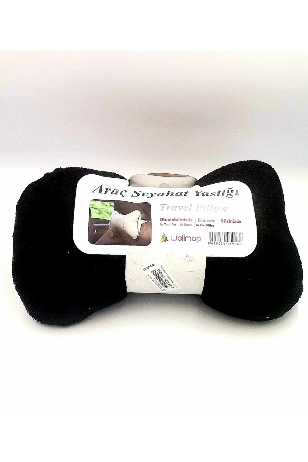 Lüks Yünlü Araç Seyahat Yastığı