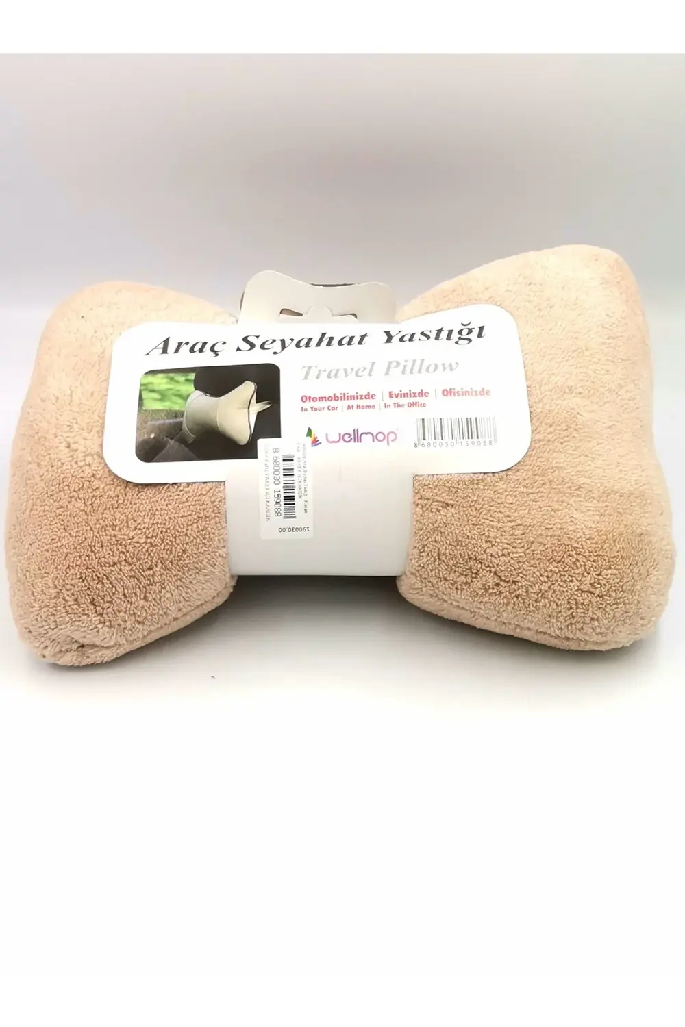 Lüks Yünlü Araç Seyahat Yastığı