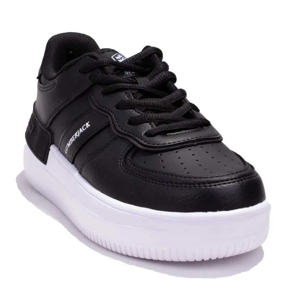 Lumberjack Freya Siyah Beyaz Ortopedik Günlük Kadın Spor Ayakkabı