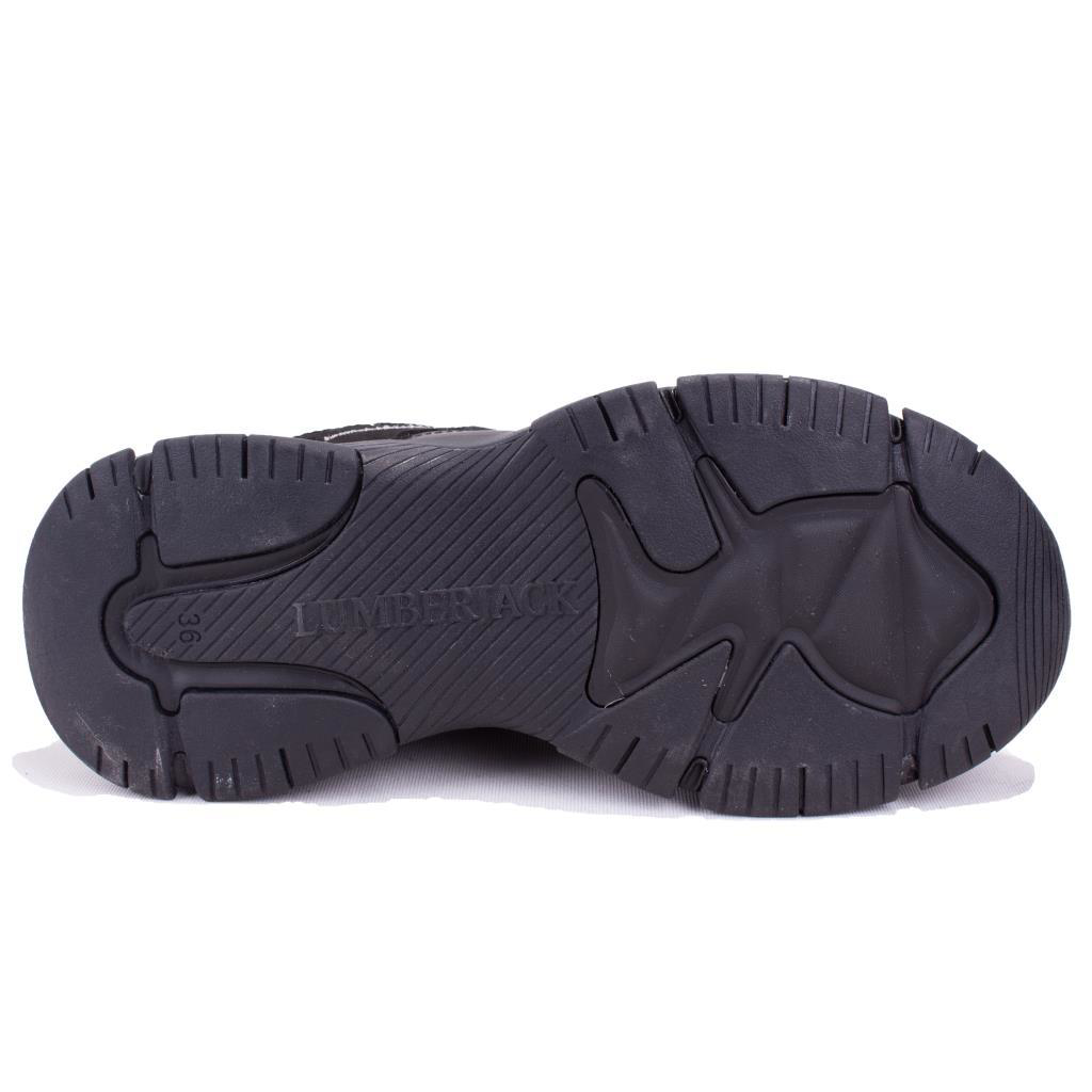 Lumberjack  Lency Siyah Ortopedik Günlük Kadin Spor Ayakkabi