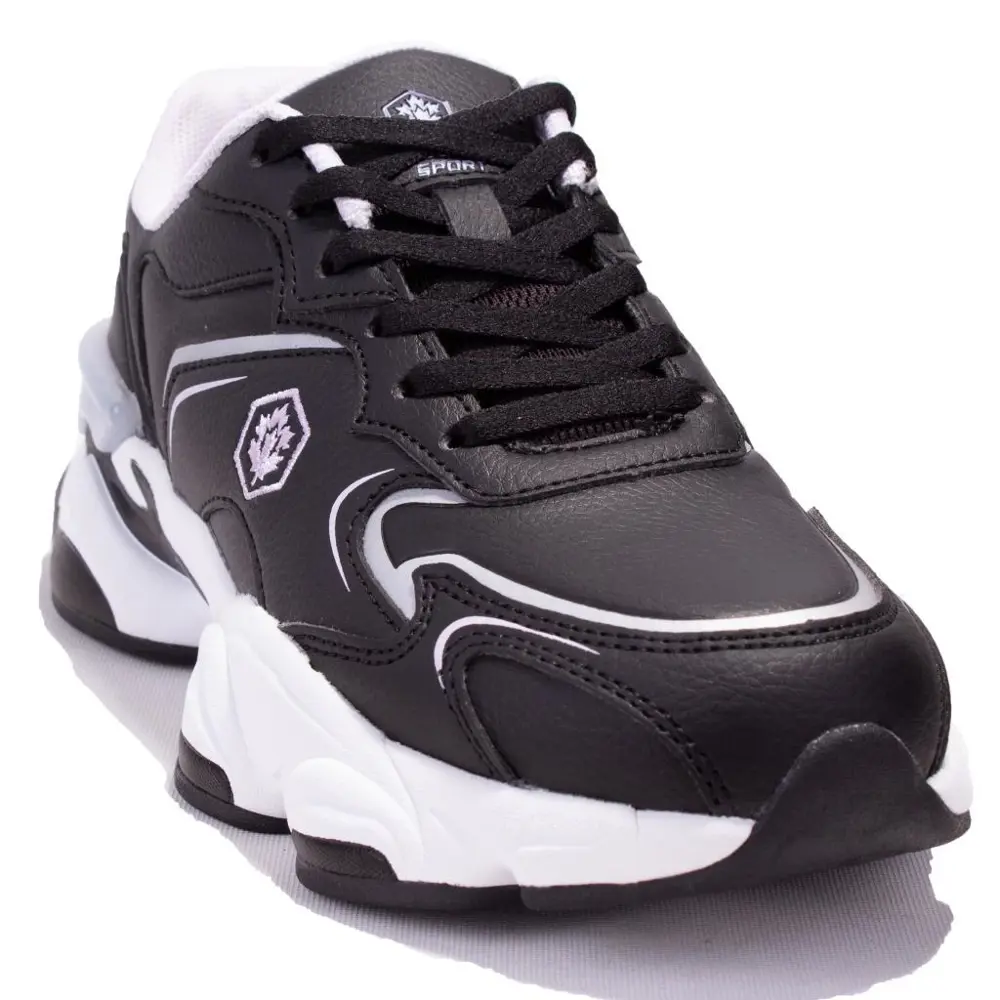 Lumberjack Madax Pu Siyah Ortopedik  Günlük Kadın Spor Ayakkabı