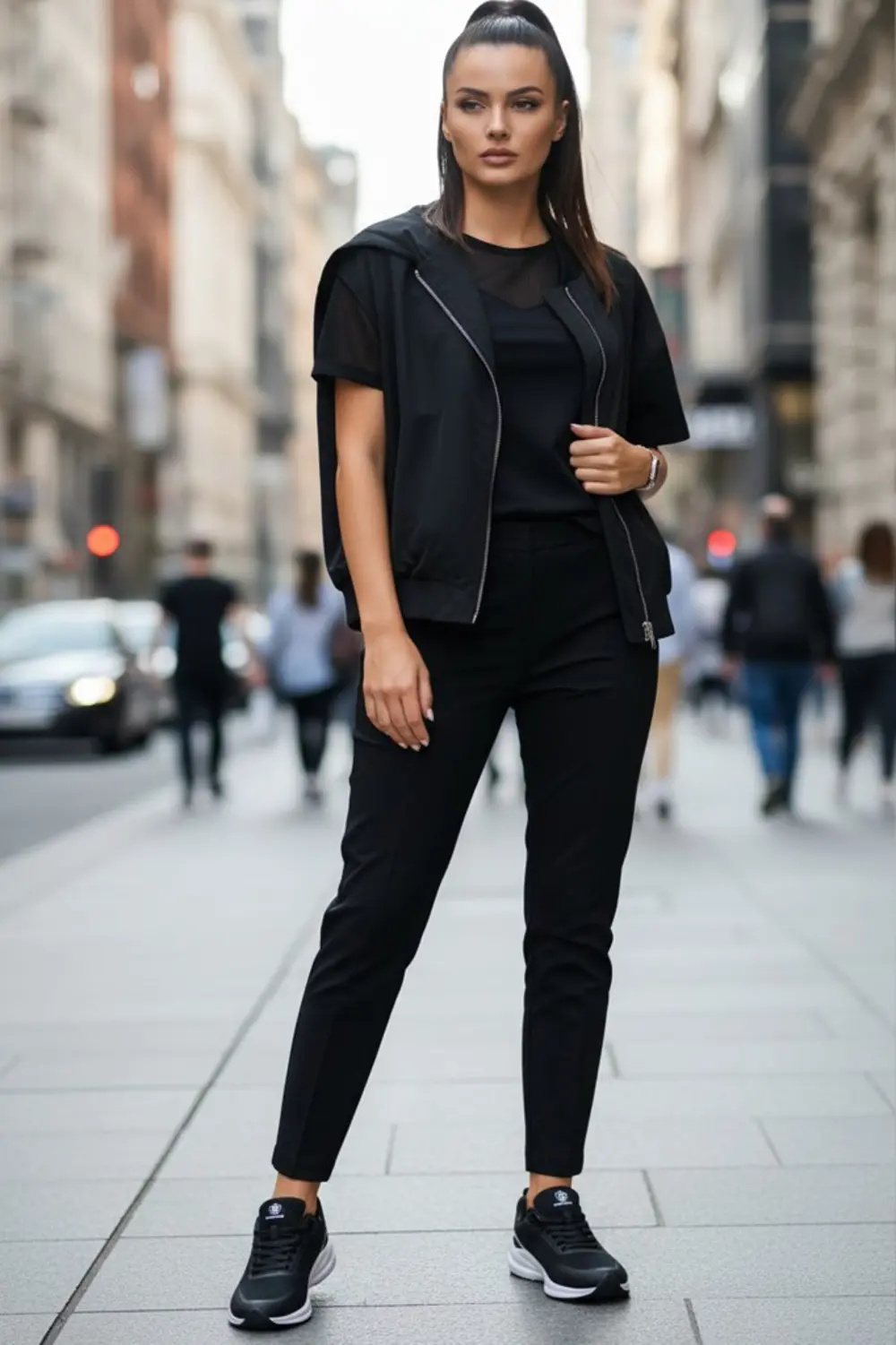 Lumberjack Old Siyah Ortopedik Günlük Kadın Spor Ayakkabı