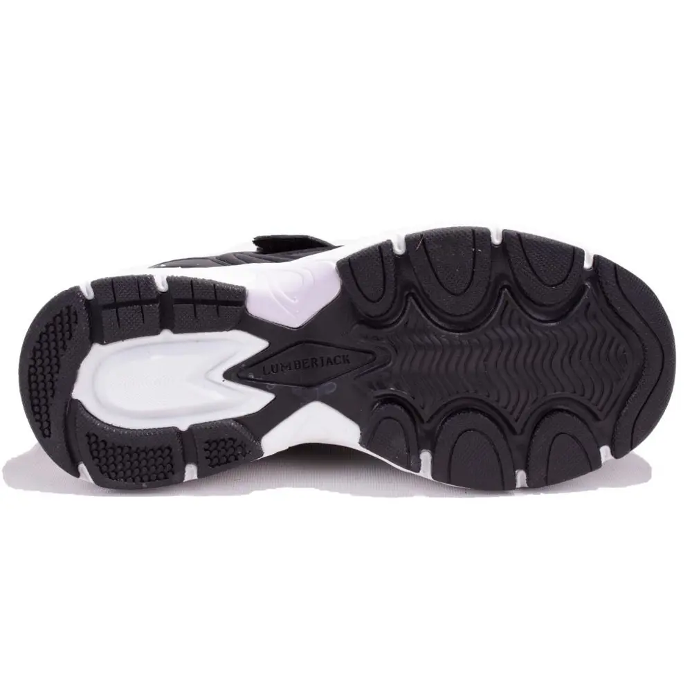 Lumberjack Pol Pu Siyah Pembe Ortopedik Günlük Kız Çocuk Spor Aya