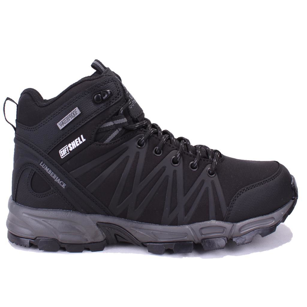 Lumberjack  Shell Hi Siyah Ortoprdik Outdoor Waterproof  Erkek Bot
