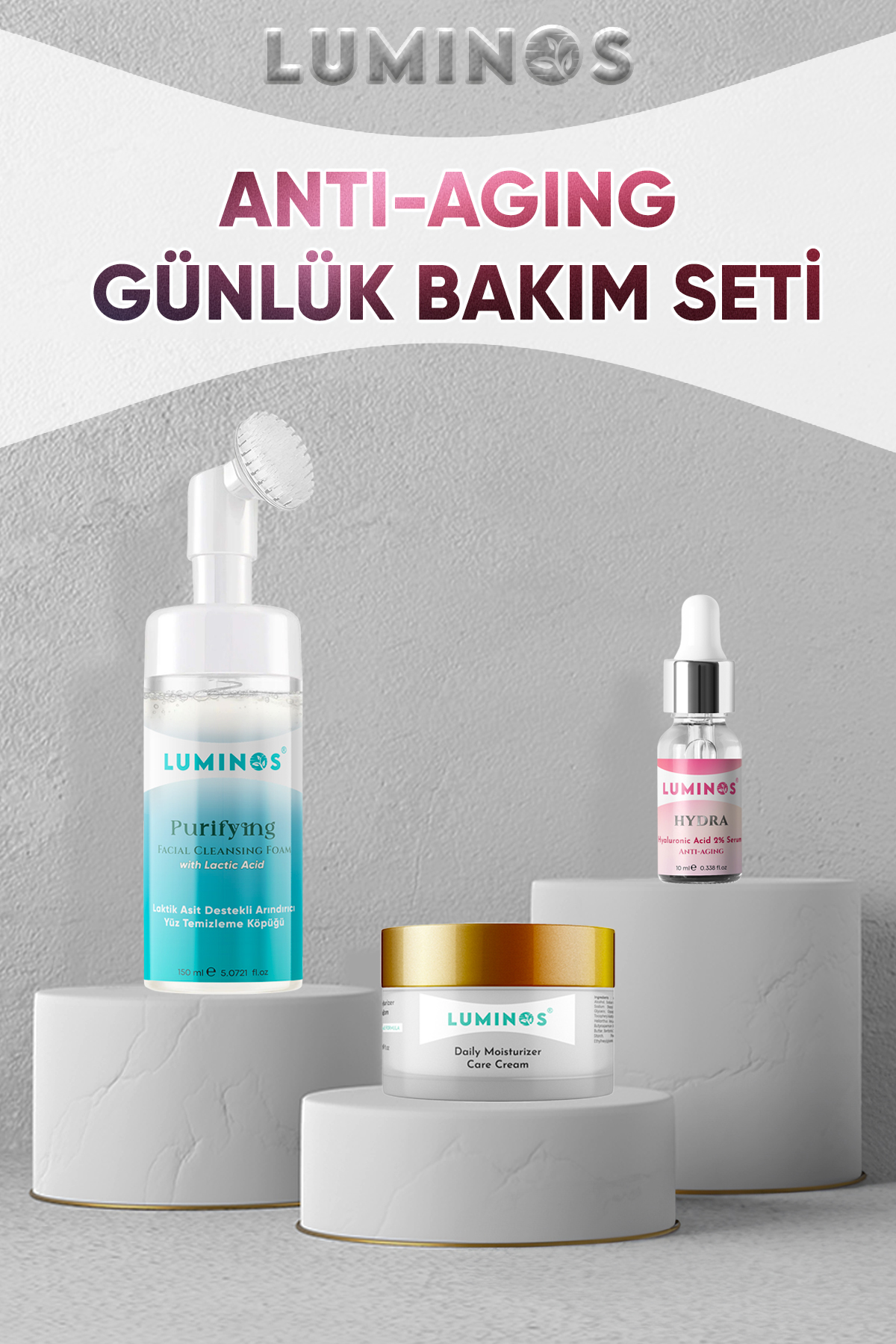 Luminos Anti-Aging Günlük Bakım Seti