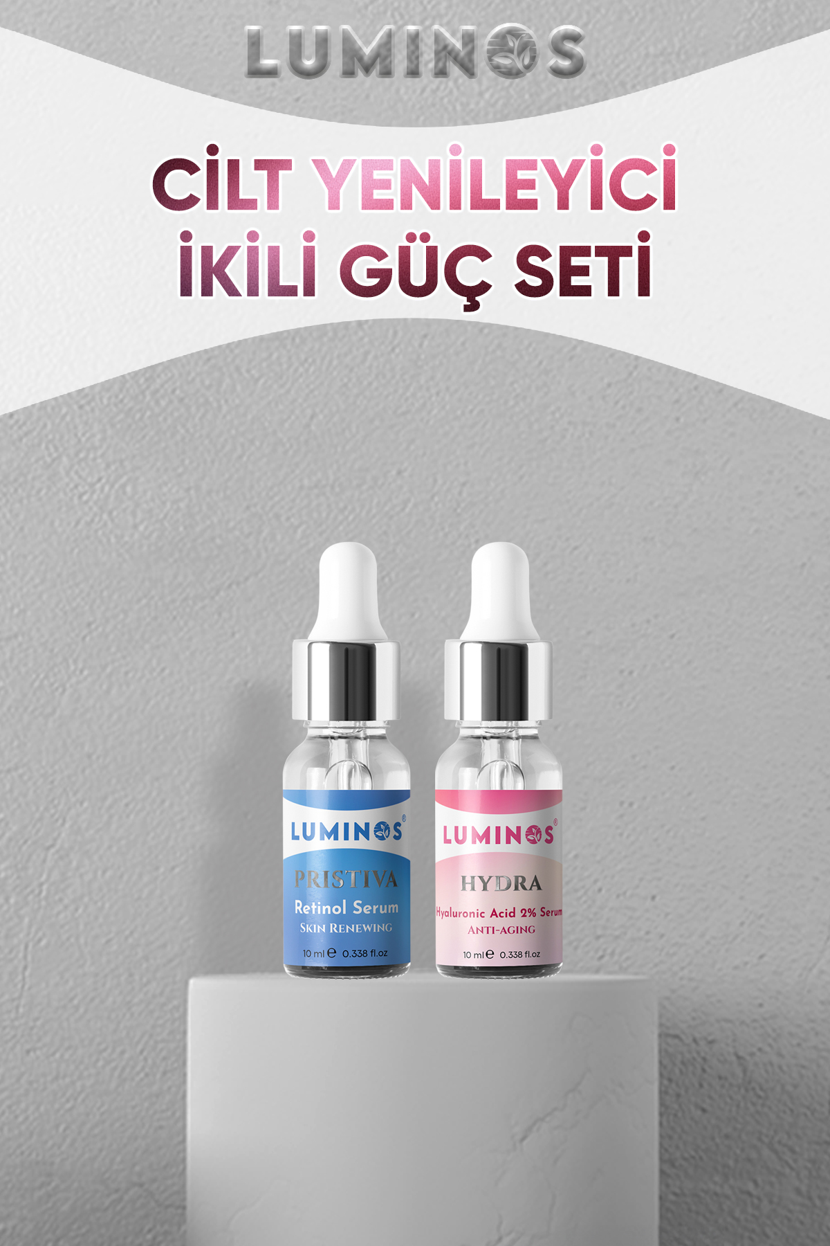 Natural Luminos Cilt Yenileyici İkili Güç Paketi