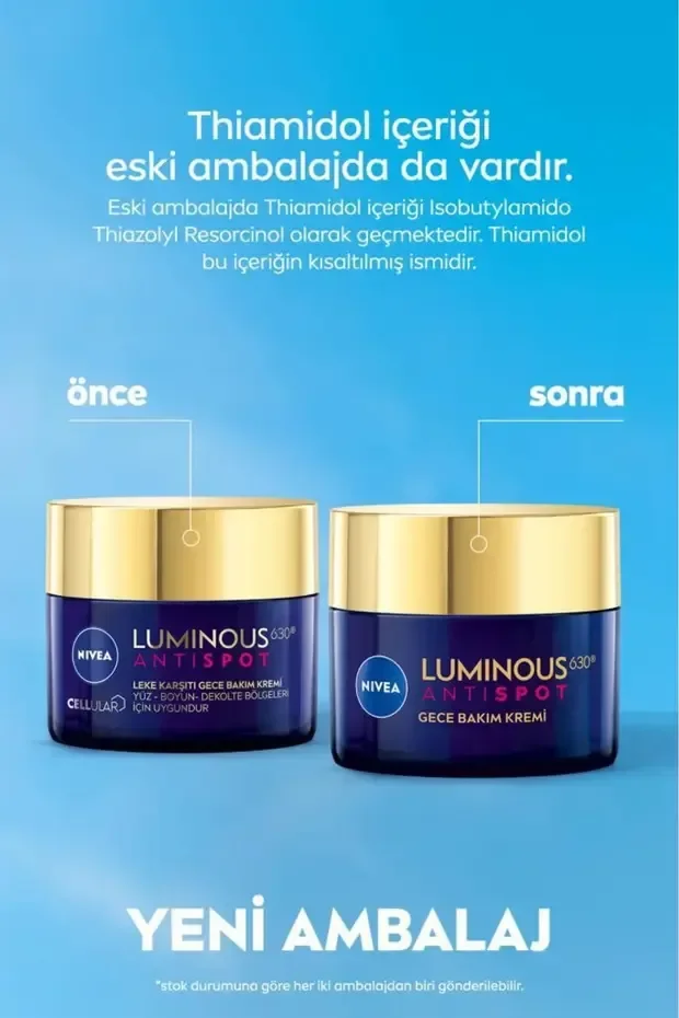 Luminous630 Gece Kremi 50 ml Luminous630 Gece Kremi 50 ml