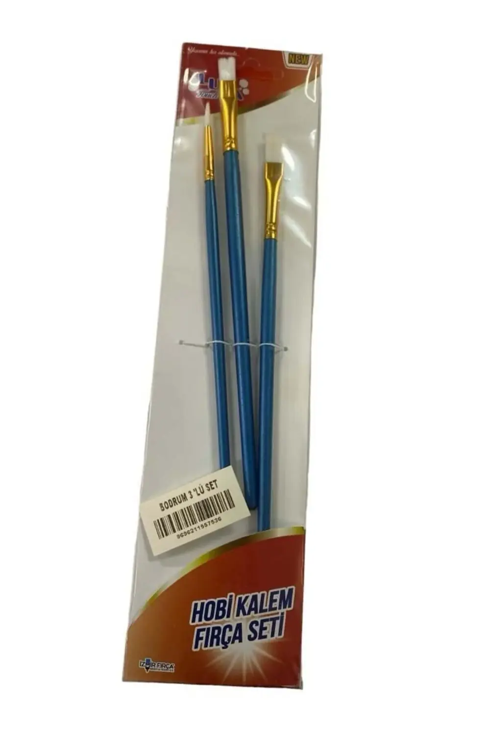 Luna Bodrum Hobi Kalem Fırça Seti 3 Parça