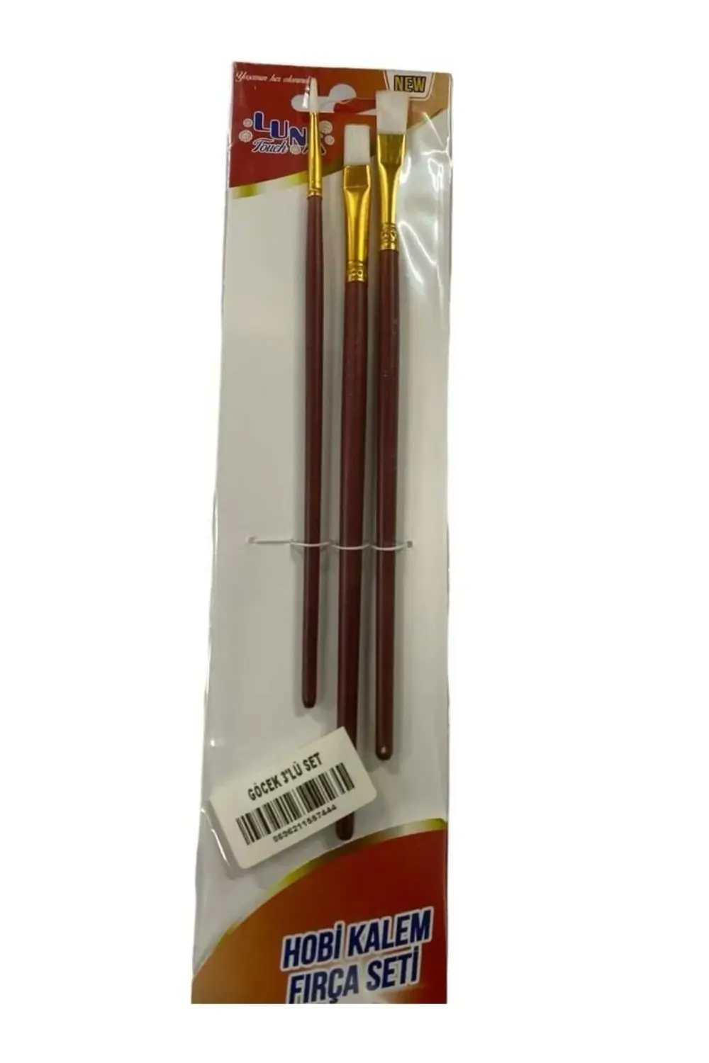 Luna Göcek Hobi Kalem Fırça Seti 3 Parça