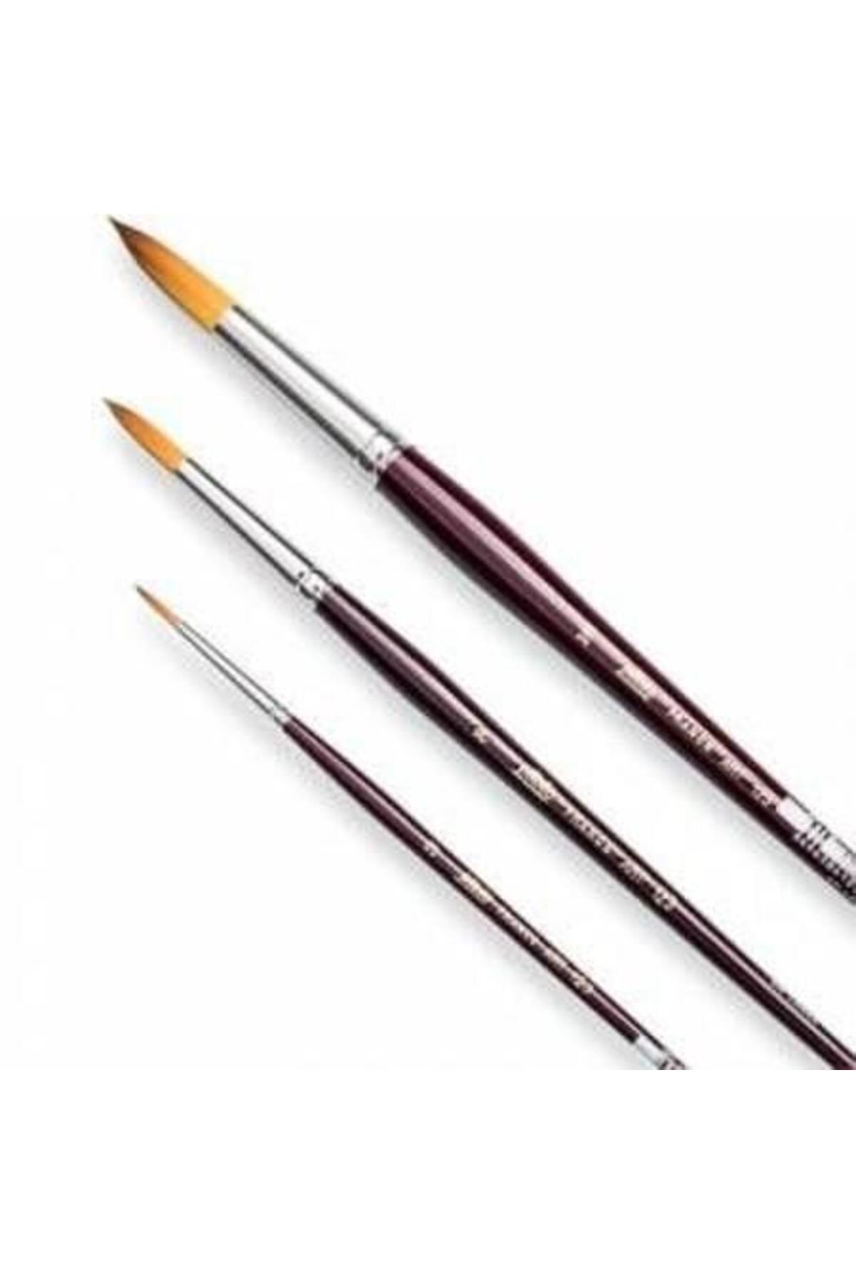 Luna Suluboya - Rütuş Fırçası Yuvarlak No: 4