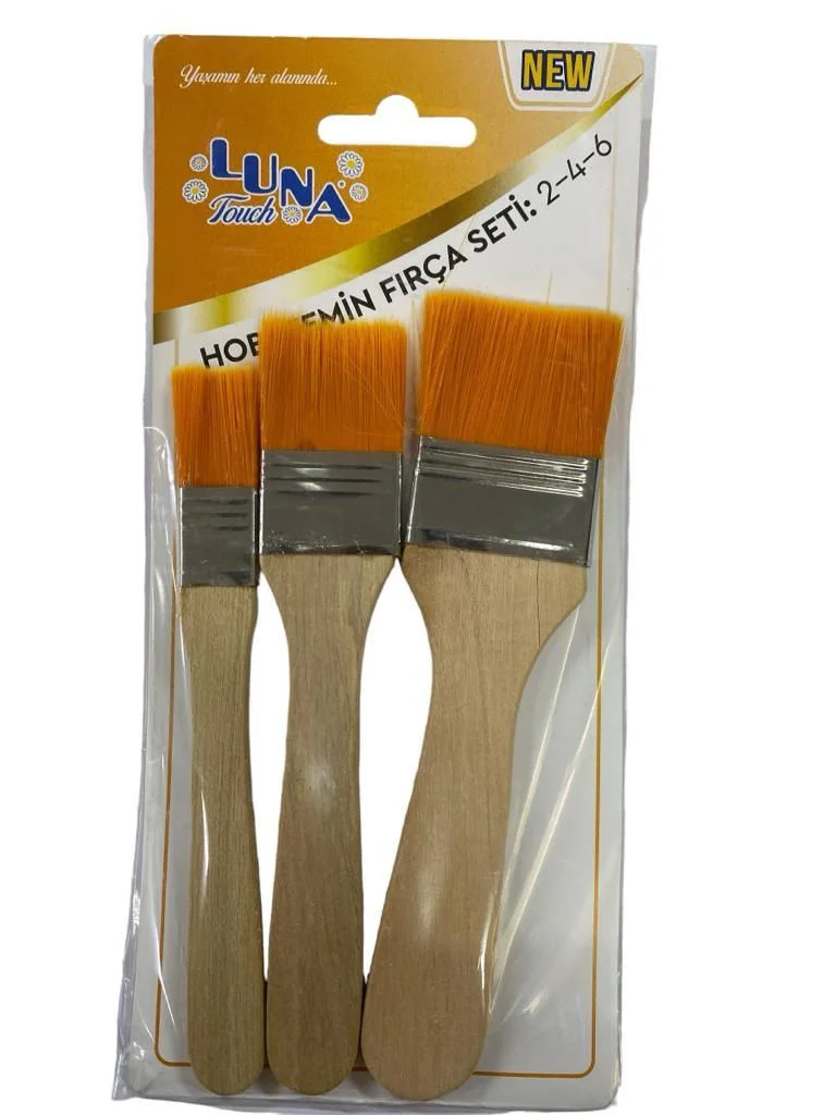 Luna Zemin Fırça Seti 2-4-6 No 3 Parça Fiyatı, Yorumları ve Özellikleri