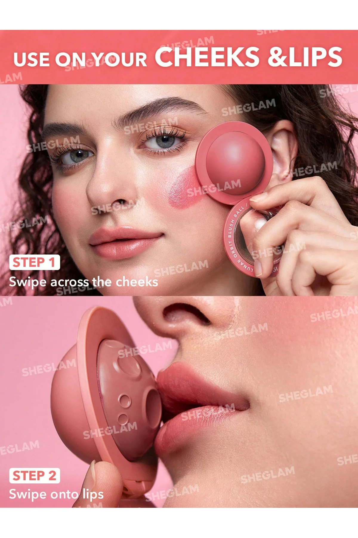 Lunar Orbit Blush Ball – Delight (Mercan Pembe Tonu)