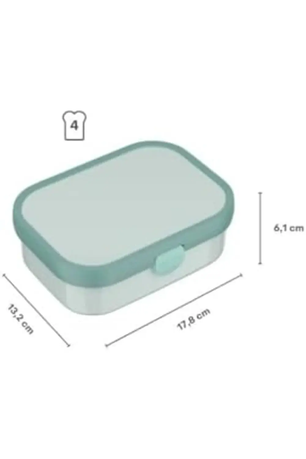 Lunch Box Campus Portatif Yemek Kabı 750 Ml 395519