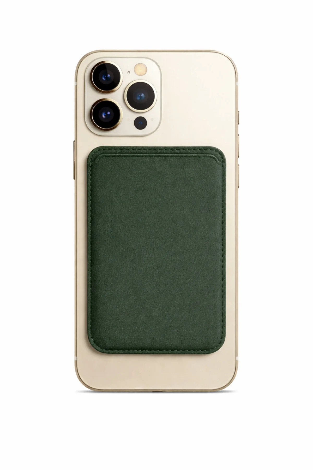 Lunex Premium Süet Magsafe Kartlık Navy Eclipse iPhone 11 Pro Max