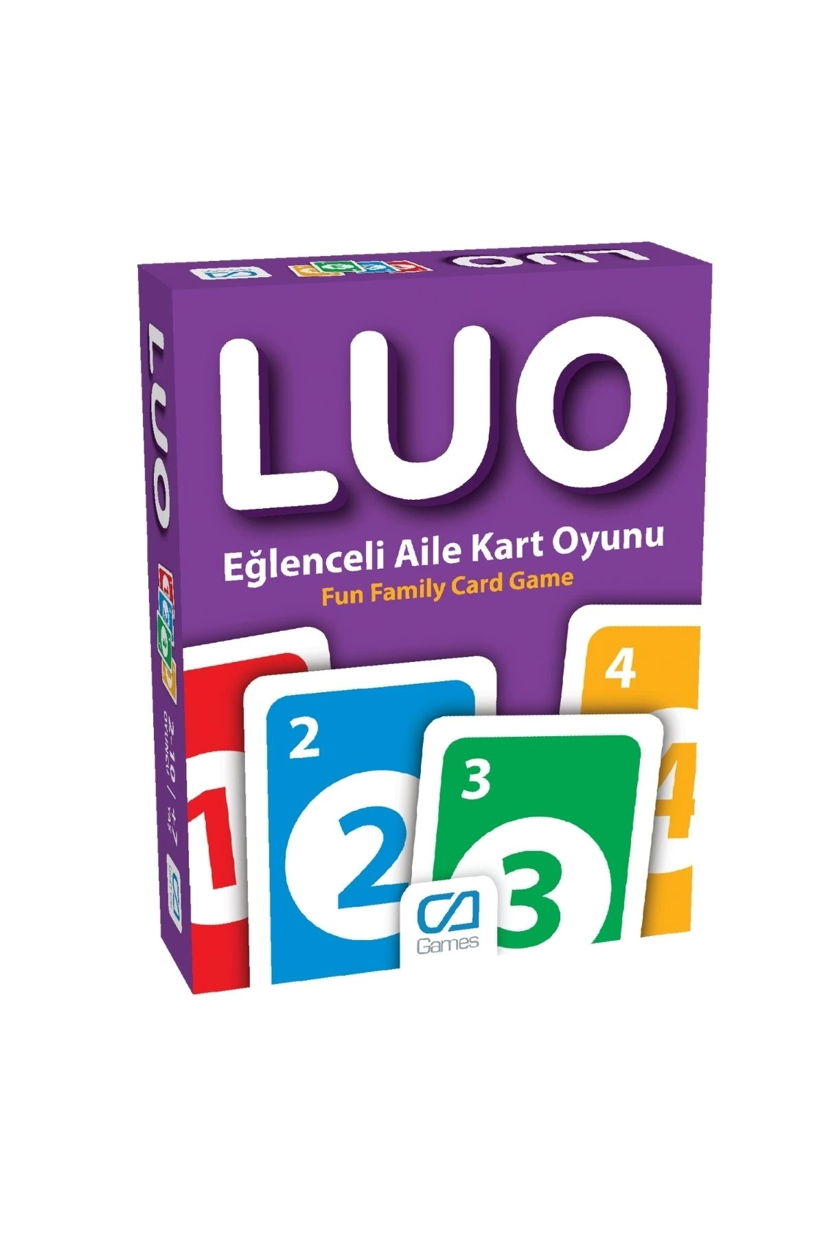 Alisverisdevi Luo 7+ Yaş Çocuklar İçin Süper Eğlenceli Uno Benzeri 2-10 Kişilik