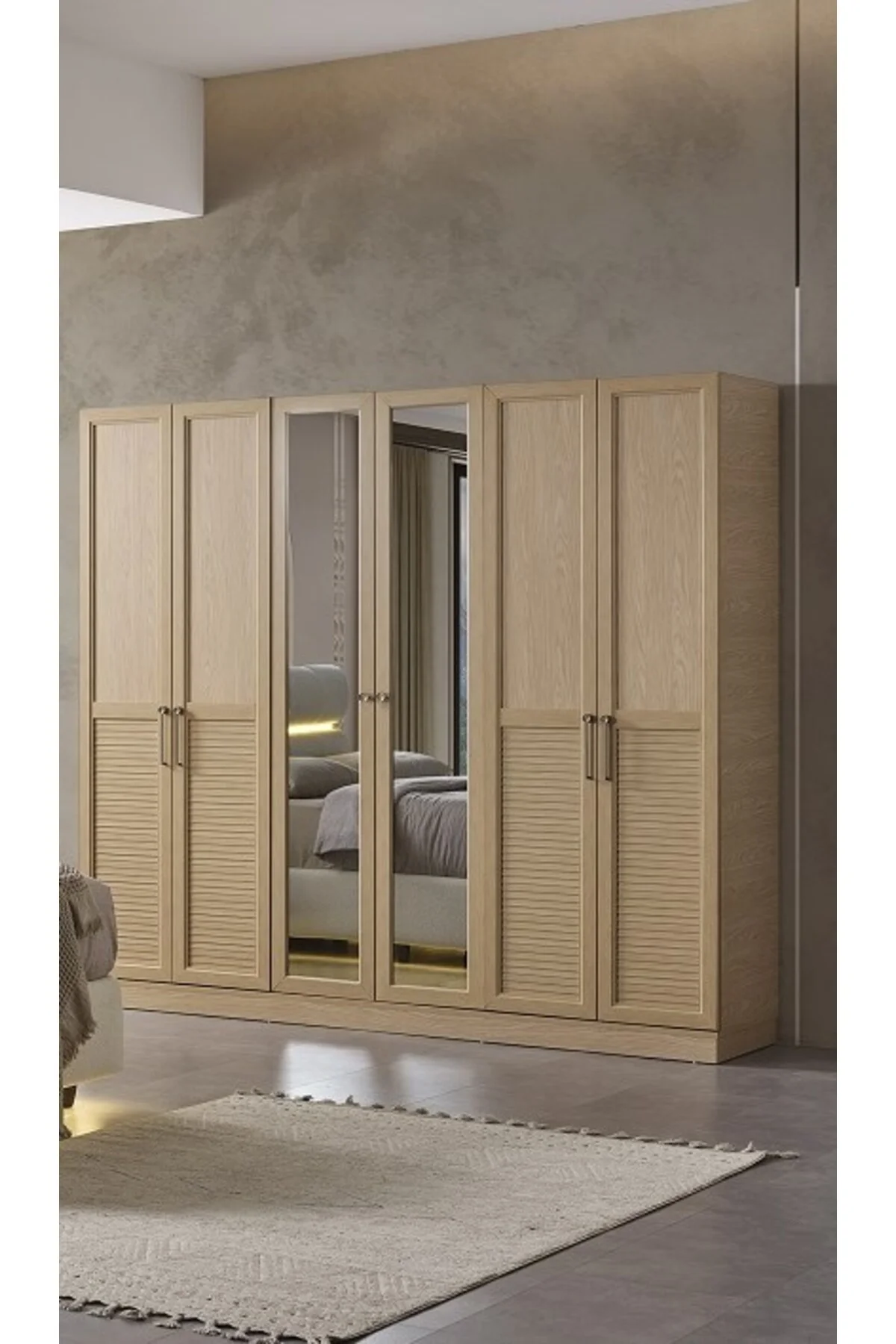 LUPİN MDF 6 KAPAKLI DOLAP Fiyatı, Yorumları ve Özellikleri