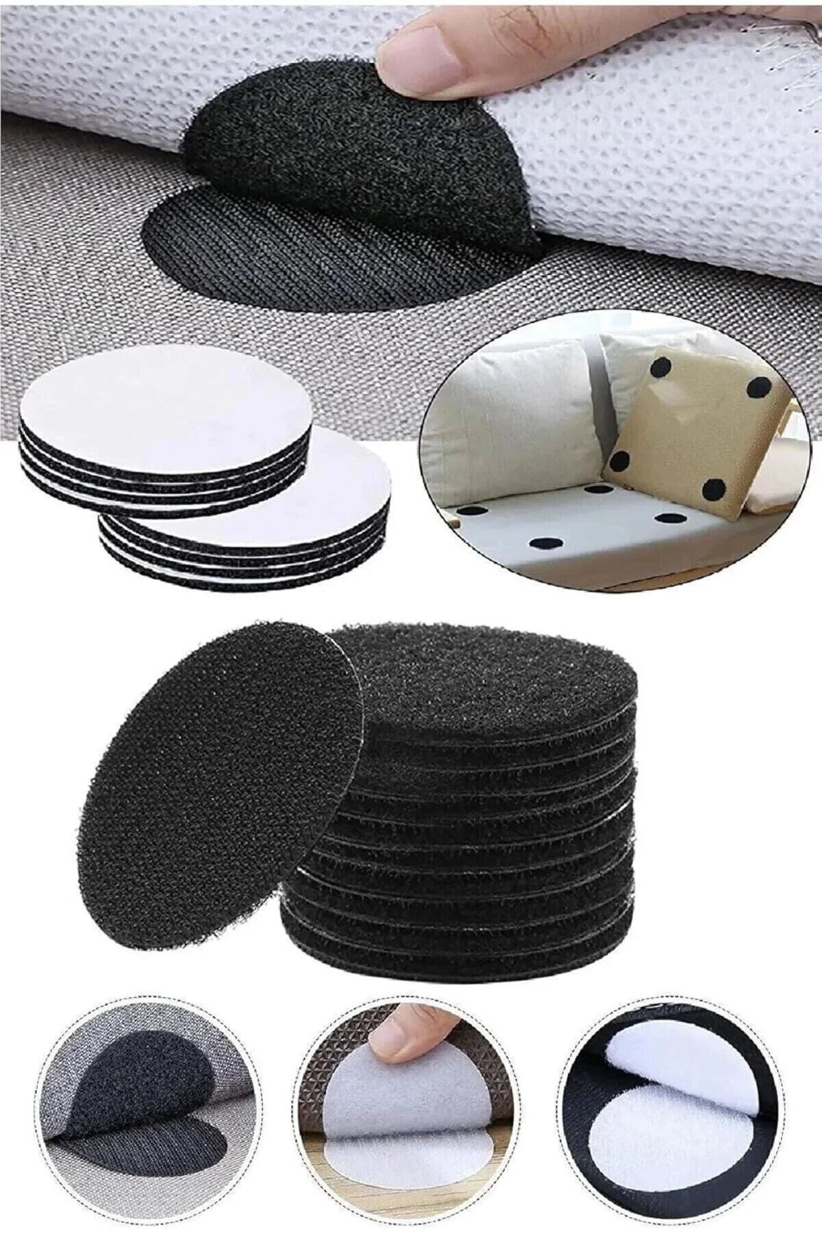 Luti Concept Halı Kilim Nevresim Örtü Kaydırmaz Minder Cırt Bant 