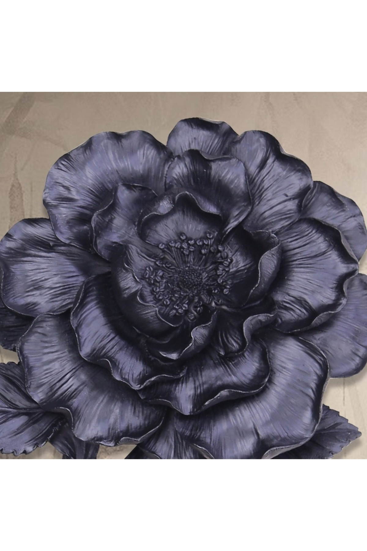 Luwa Dekoratif Çiçek Siyah
