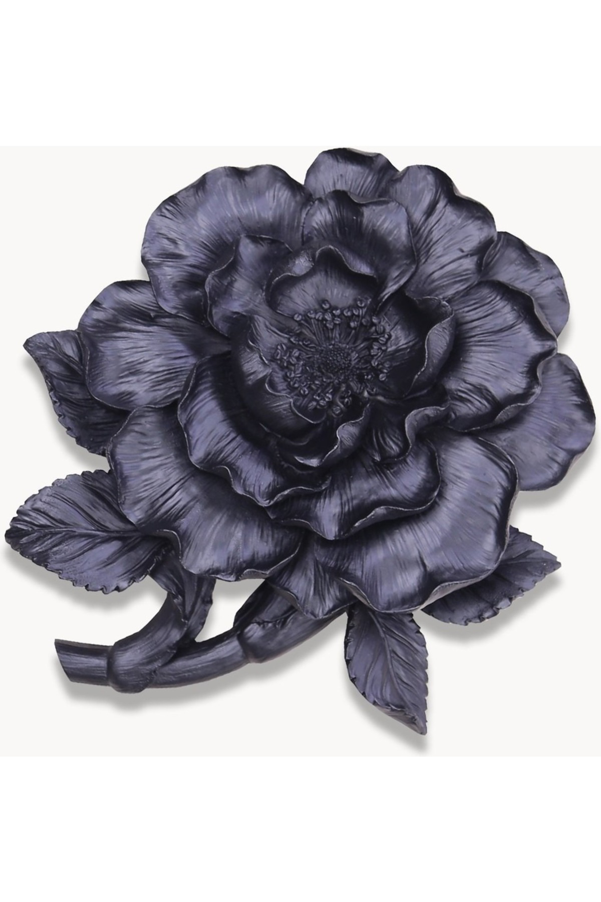 Luwa Dekoratif Çiçek Siyah