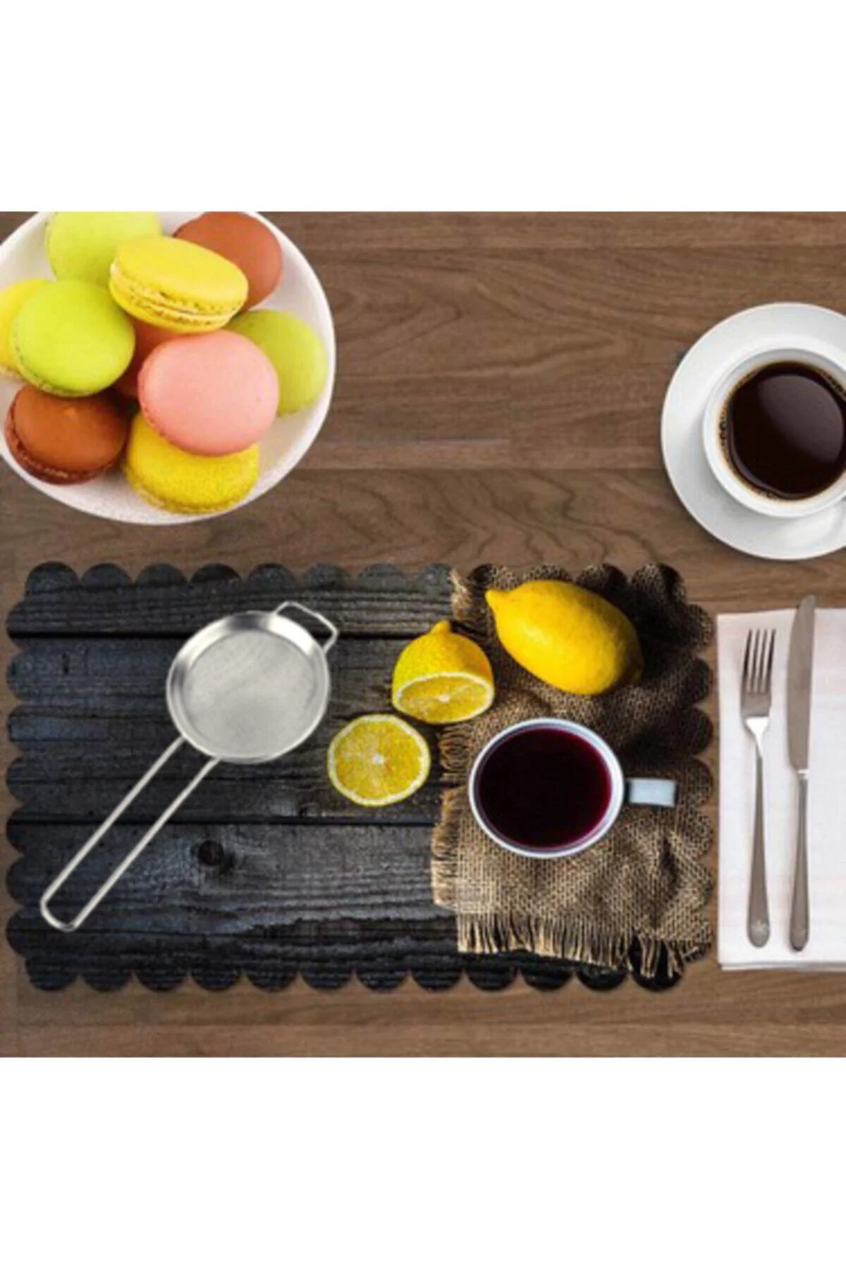 Lüx 7 cm Paslanmaz Metal Çay Ve Bitki Çayı Süzgeci