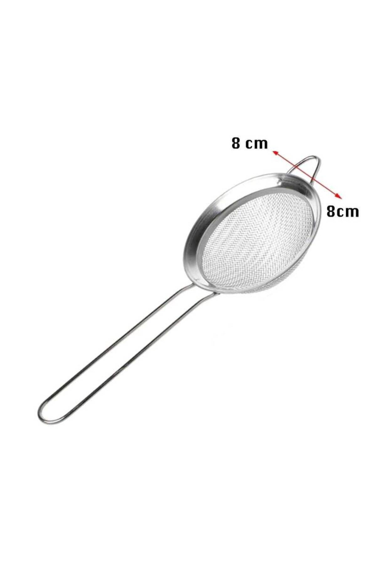 Enfa Lüx 7 Cm Paslanmaz Metal Çay Ve Bitki Çayı Süzgeci