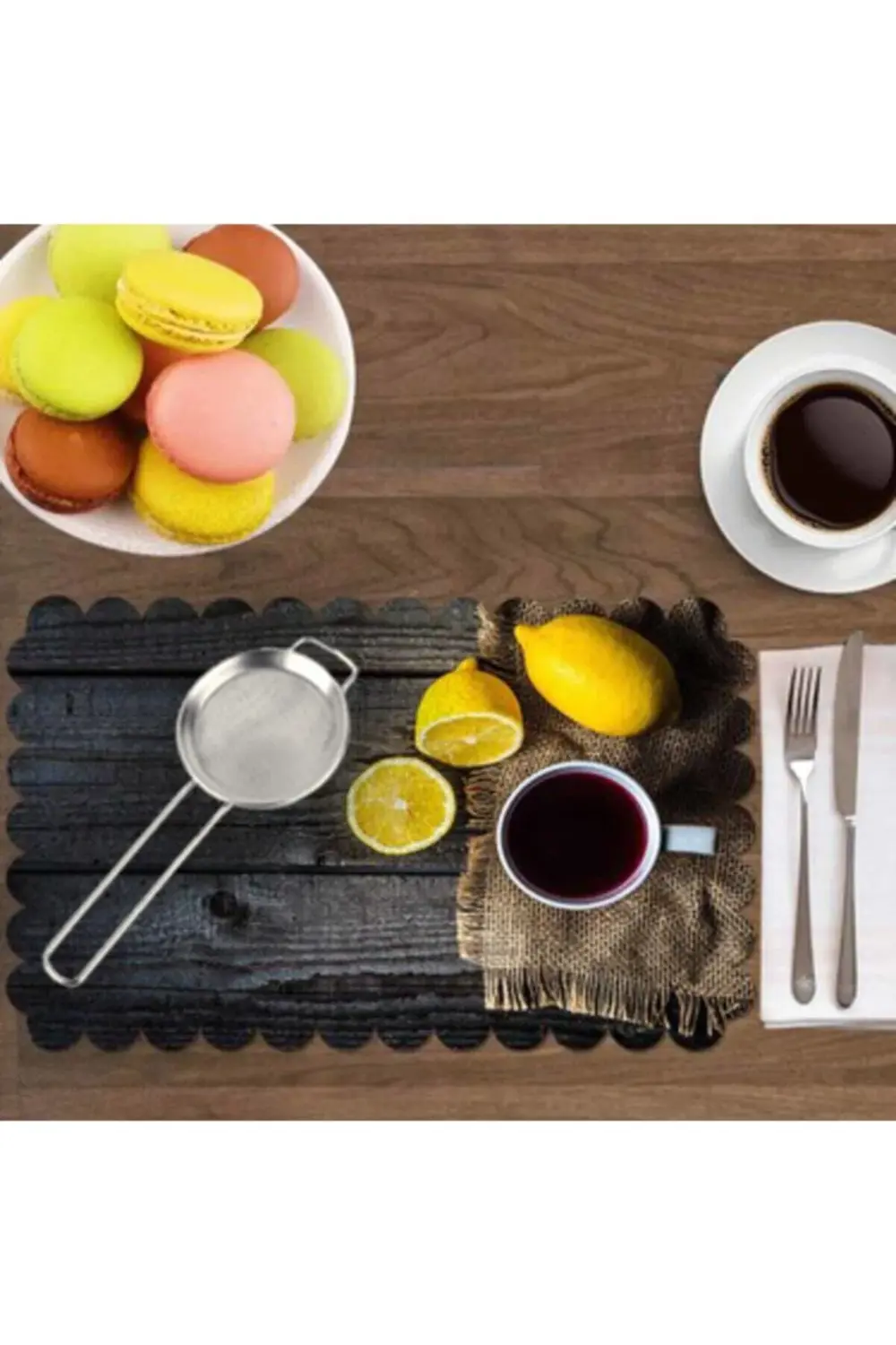 Lüx 7 cm Paslanmaz Metal Çay Ve Bitki Çayı Süzgeci