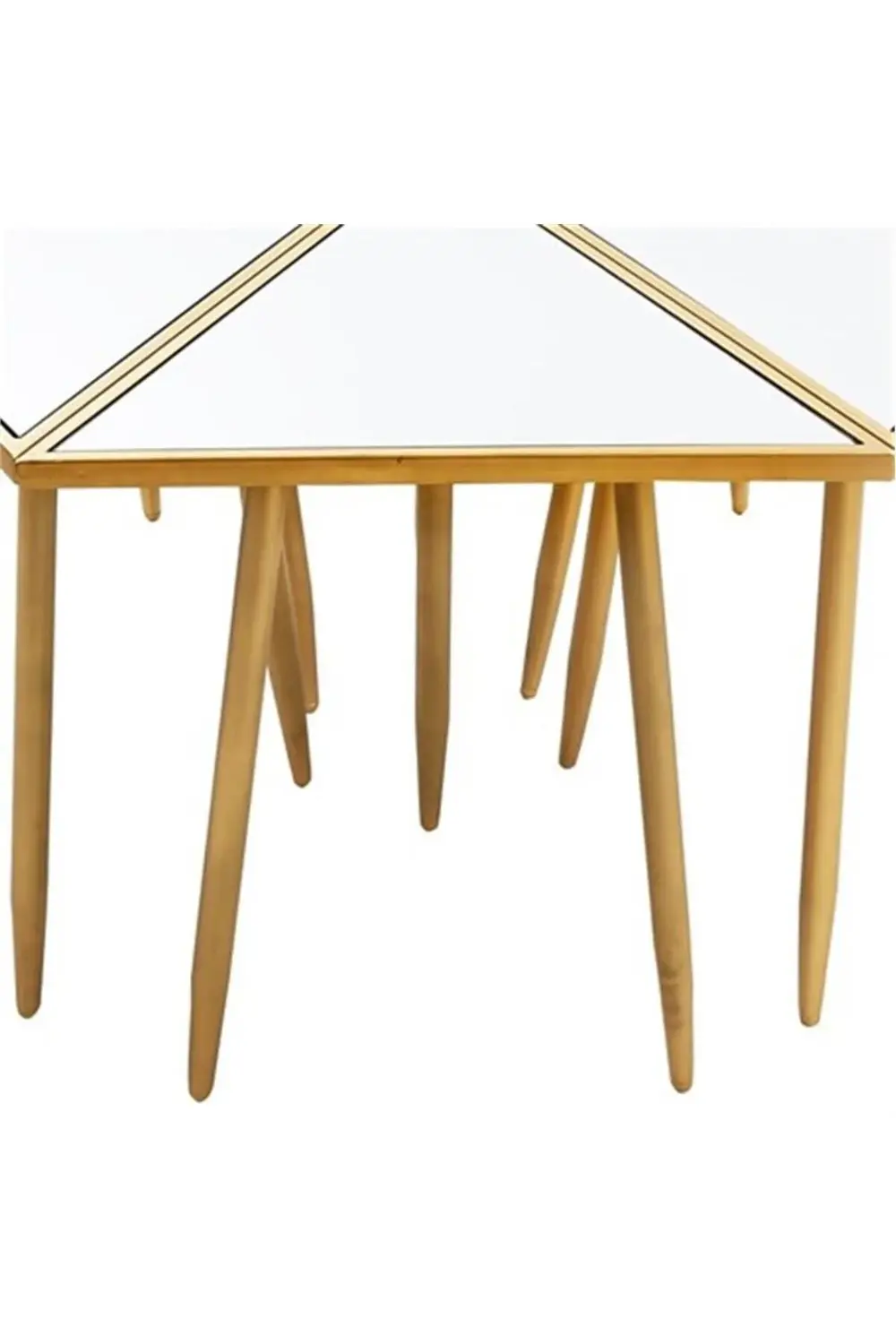 Lux Altıgen Orta Sehpa Ak.hg0001