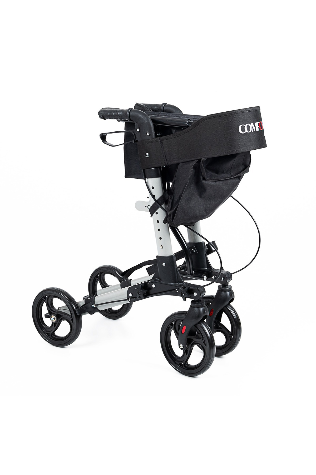 Emek Lüx Alüminyum Rolatör | Oturakli Hasta Yürüteci | 4 Tekerli | Kat