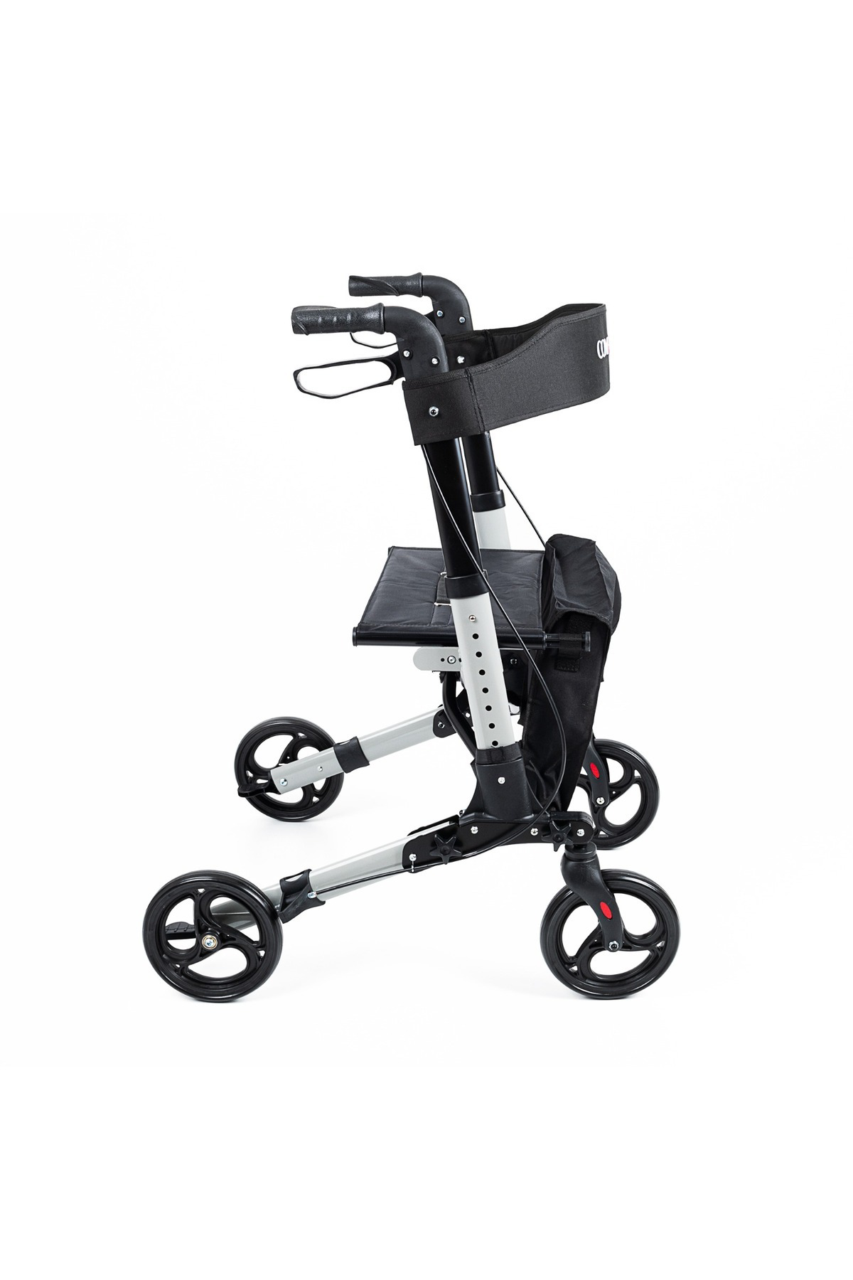 Emek Lüx Alüminyum Rolatör | Oturakli Hasta Yürüteci | 4 Tekerli | Kat