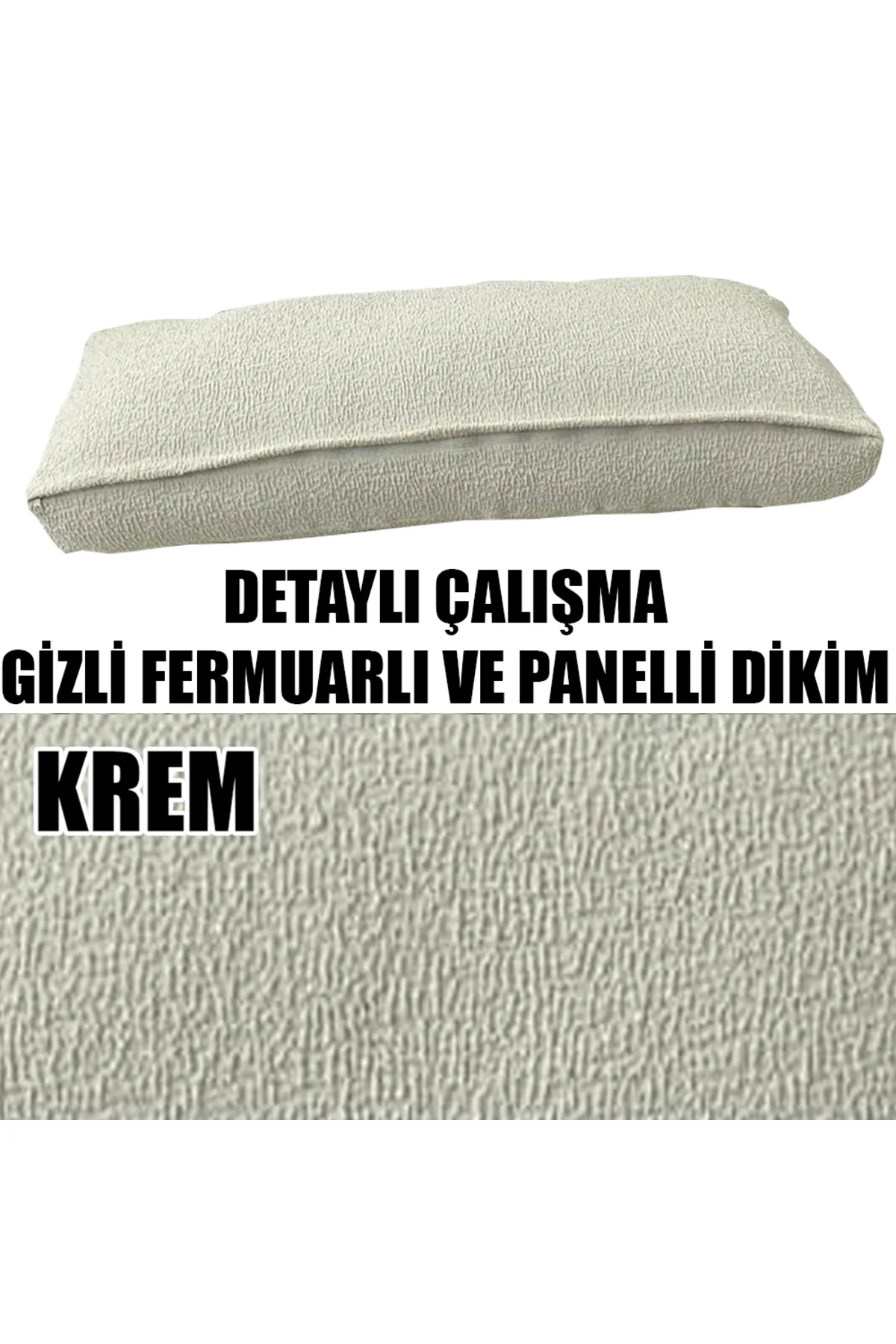 LUX BOHEM PAMUKLU KUMAŞ 2 ADET SIRT MİNDERİ
