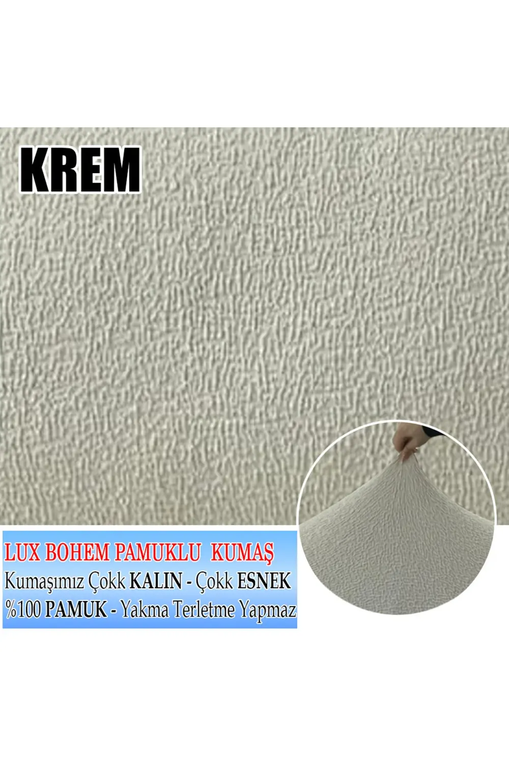 LUX BOHEM PAMUKLU KUMAŞ ÇİFT KİŞİLİK KOLTUK KILIFI KOMPLE GİYDİRM