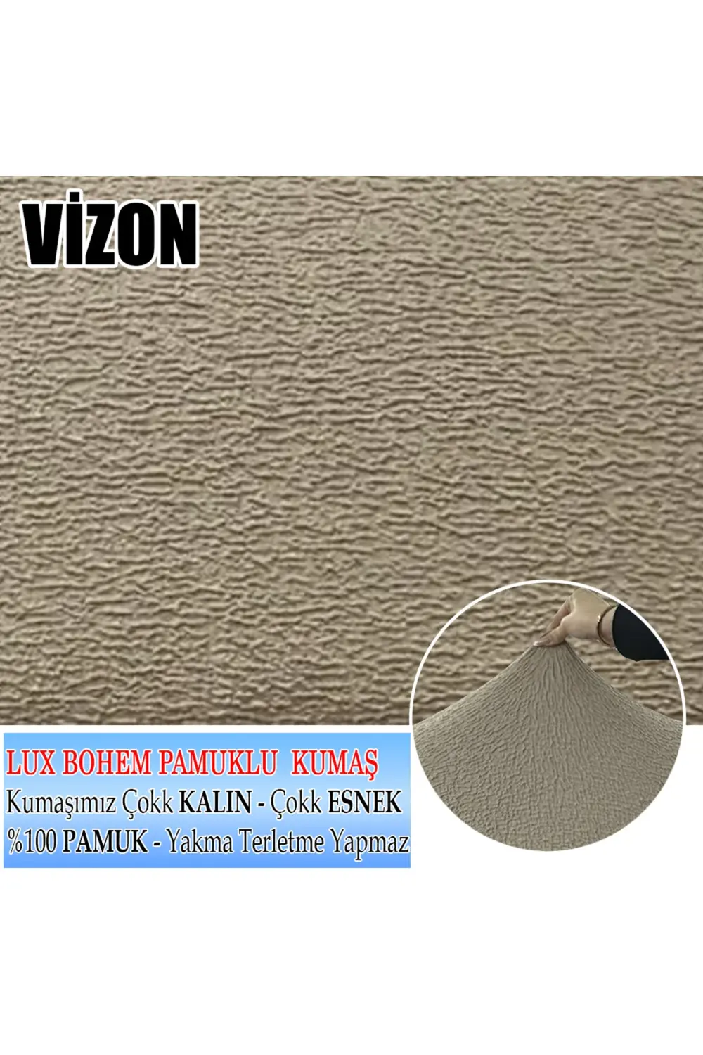 LUX BOHEM PAMUKLU KUMAŞ KOLTUK-KANEPE KILIFI 3LÜ KOMPLE GİYDİRME