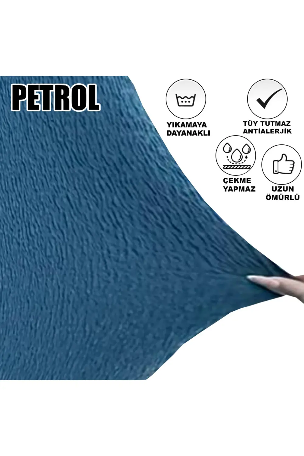 LUX BOHEM PAMUKLU KUMAŞ KOLTUK KILIFI SETİ - 3+3+1+1 SET 7 KG GEL