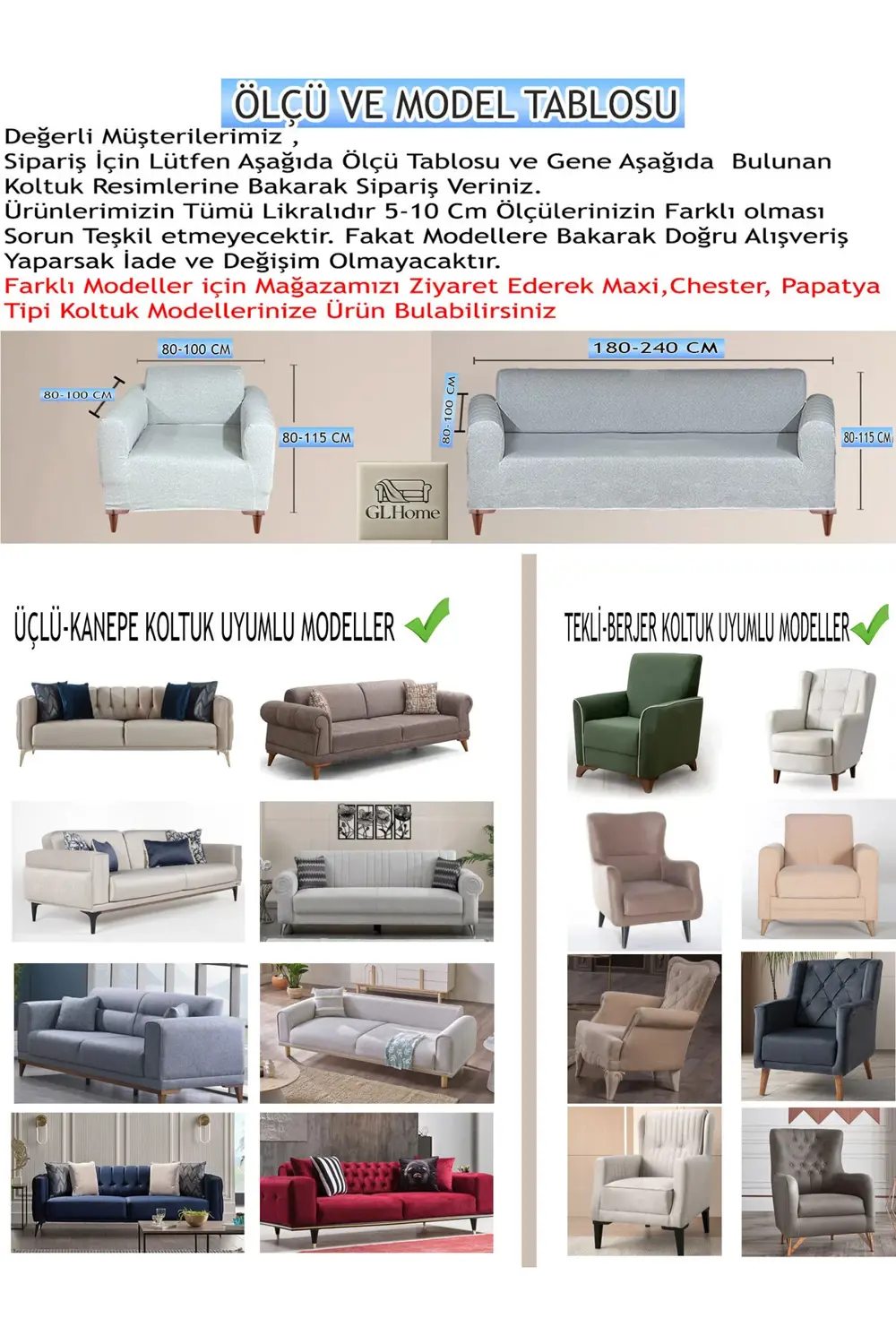 LUX BOHEM PAMUKLU KUMAŞ TEKLİ KOMPLE GİYDİRME TEKLİ & BERJER , OL