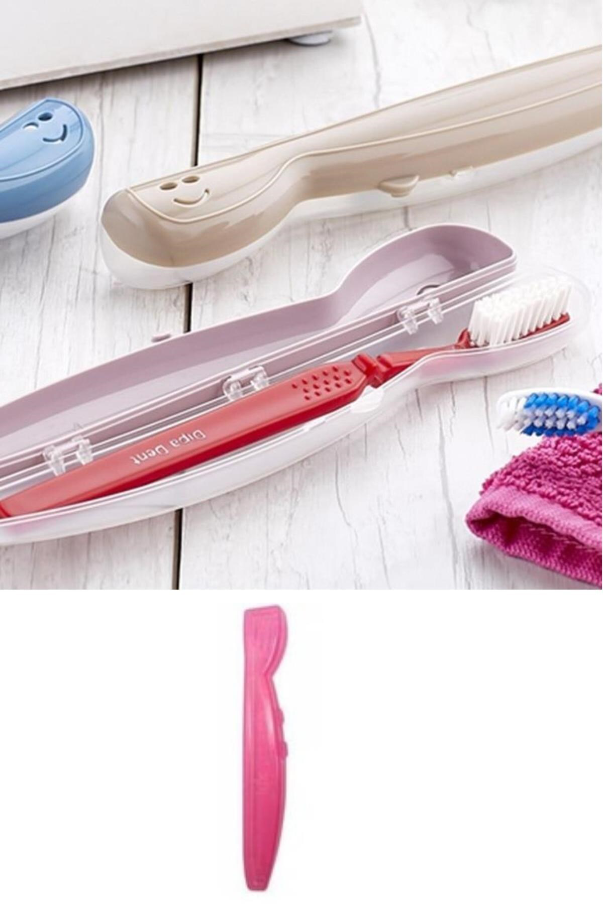 Ok Aksesuar Lux Çanta İçi Hijyenik Seyahat Tipi Diş Fırçası Koyma Kutusu Go50