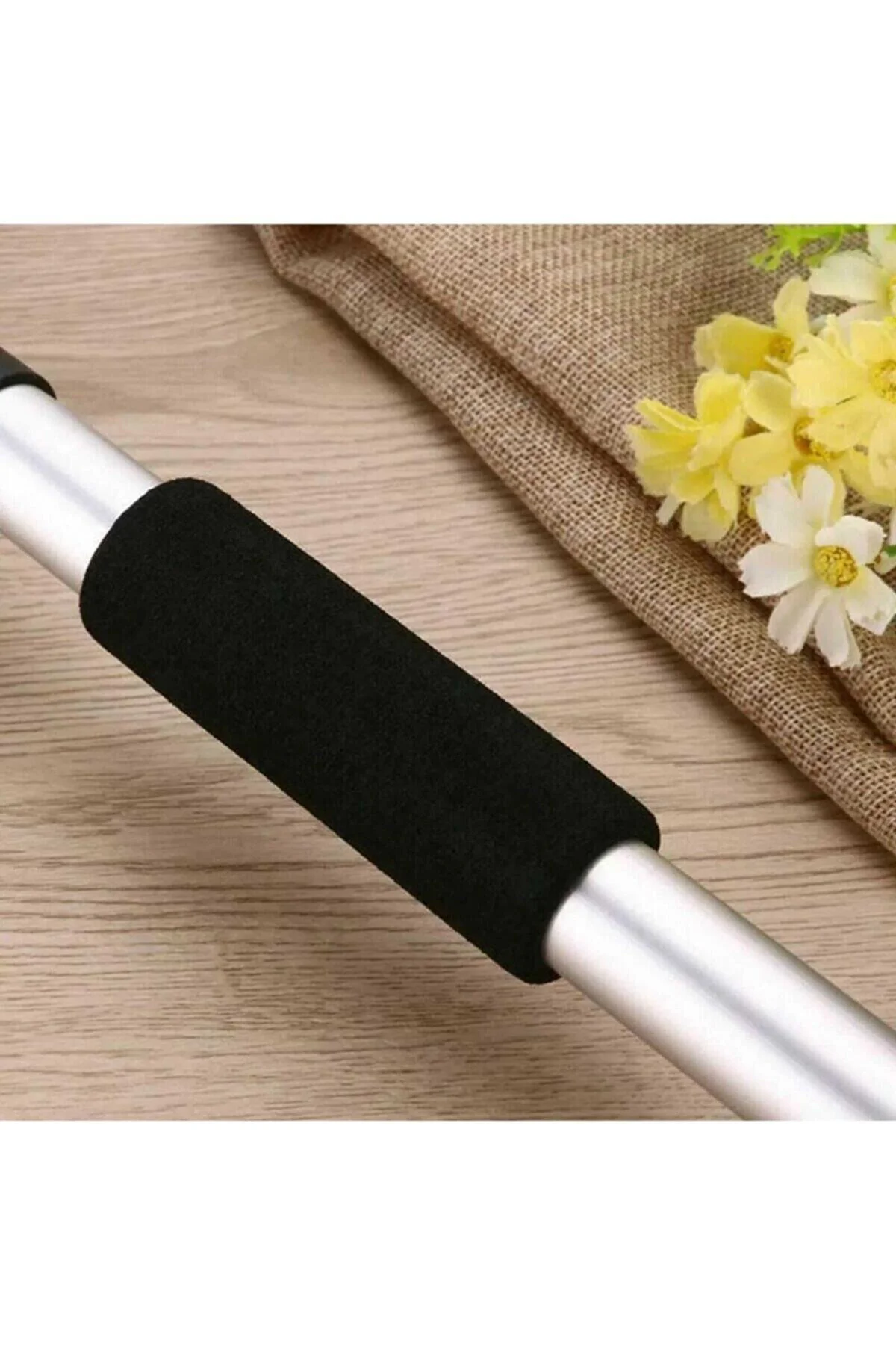 Lüx Cift Tarafli Teleskopik Cam Silme Paspası Ve Cekpasi - Gri