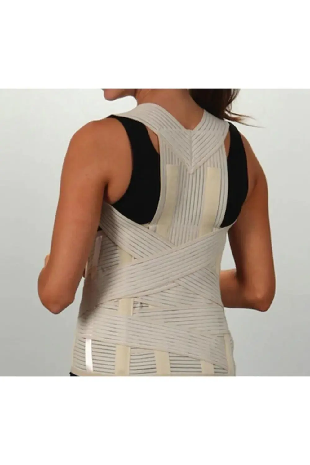 Lüx Dorselomber Çelik Balenli Bel Korsesi Kamburluk Dik Duruş Kor