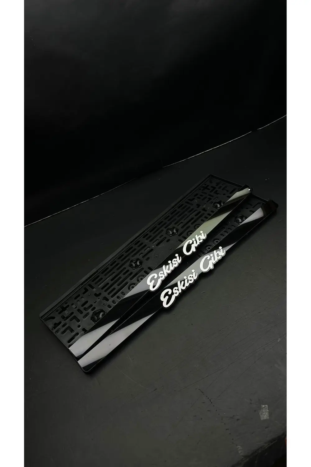 Lux Kişiye Özel 3d Pleksi Takmatik Plakalık K.atatürk Imza Sticke