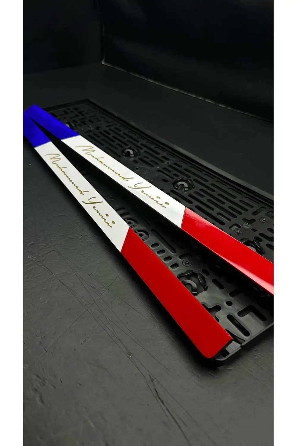 Lux Kişiye Özel Renkli Pleksi Takmatik Plakalık