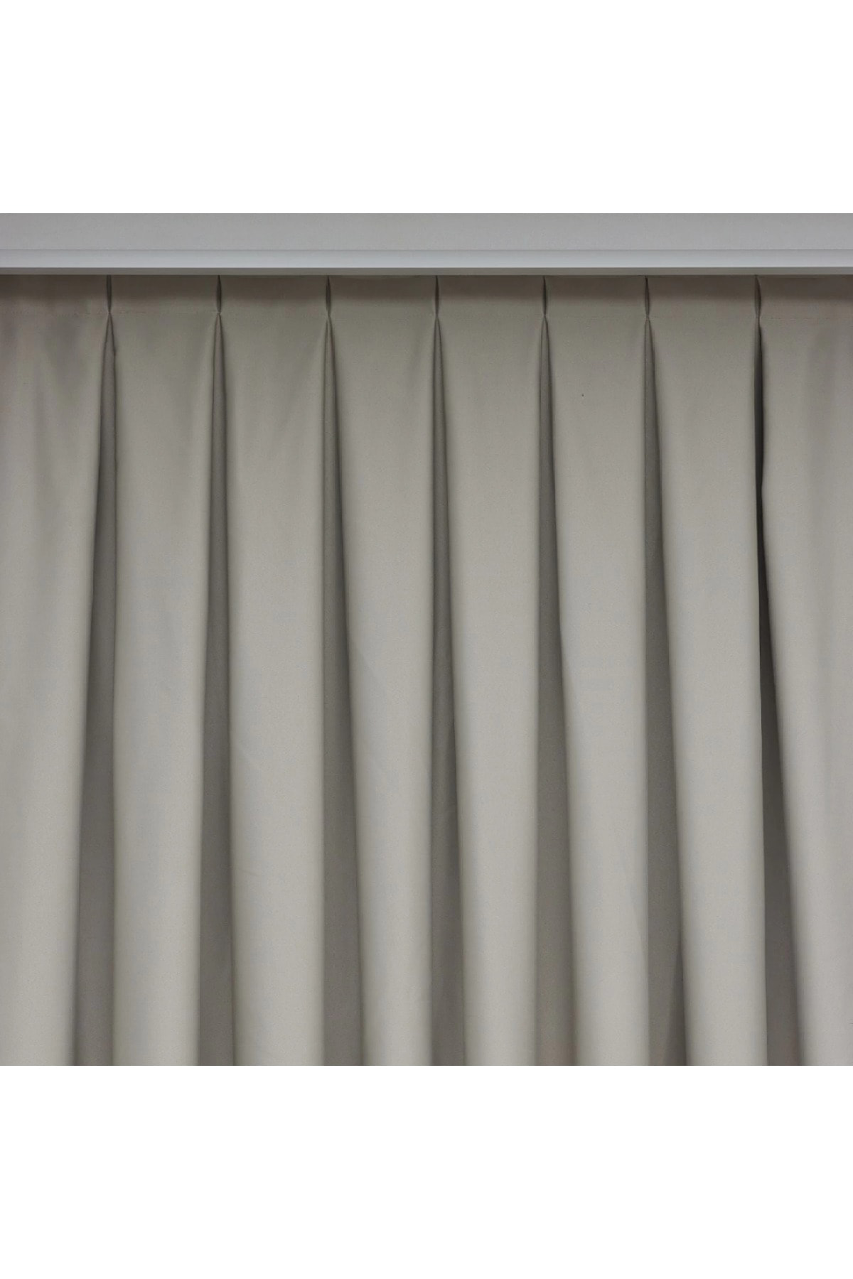 Lüx Saten Blackout Karartma Fon Perde Yüksek Kaliteli 1/3 Sık Pil