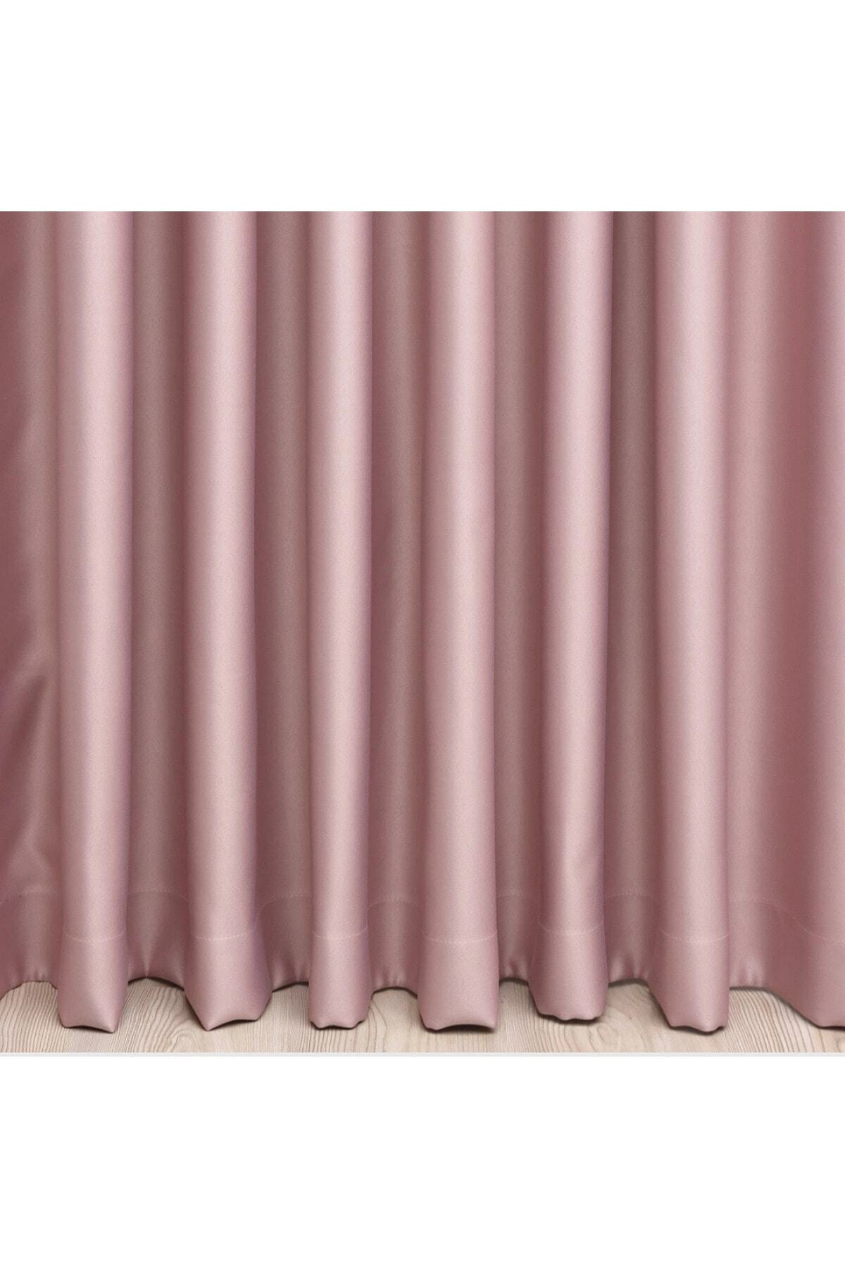 Lüx Saten Blackout Karartma Fon Perde Yüksek Kaliteli 1/2,5 Norma